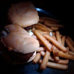 Chicken Torta from Barrio Chicken Torta with Yucca Fries
